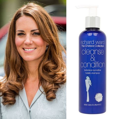<p>Richard Ward, Kate's hairstylist, came up with his own&nbsp;<a href="http://www.marieclaire.co.uk/beauty/kate-middleton-favourite-beauty-products-506975" target="_blank" data-tracking-id="recirc-text-link">cleanse and condition product</a>. If this is the secret to Kate's luscious locks, I'm in. ($12; <a href="https://www.joyus.com/beauty/catalog/1-62921/richard-ward-the-chelsea-collection-condition-and-cleanse" target="_blank" data-tracking-id="recirc-text-link">joyus.com</a>)</p><p><strong data-redactor-tag="strong" data-verified="redactor"><a href="https://www.joyus.com/beauty/catalog/1-62921/richard-ward-the-chelsea-collection-condition-and-cleanse" target="_blank" class="slide-buy--button" data-tracking-id="recirc-text-link">BUY NOW</a></strong></p><p><strong data-verified="redactor" data-redactor-tag="strong">RELATED:&nbsp;<a href="http://www.redbookmag.com/beauty/hair/tips/a21922/shiny-hair-hacks/" target="_blank" data-tracking-id="recirc-text-link">9 Hair Hacks That'll Finally Make Your Hair Shinier Than Ever</a><span class="redactor-invisible-space"><a href="http://www.redbookmag.com/beauty/hair/tips/a21922/shiny-hair-hacks/"></a></span></strong><br></p>