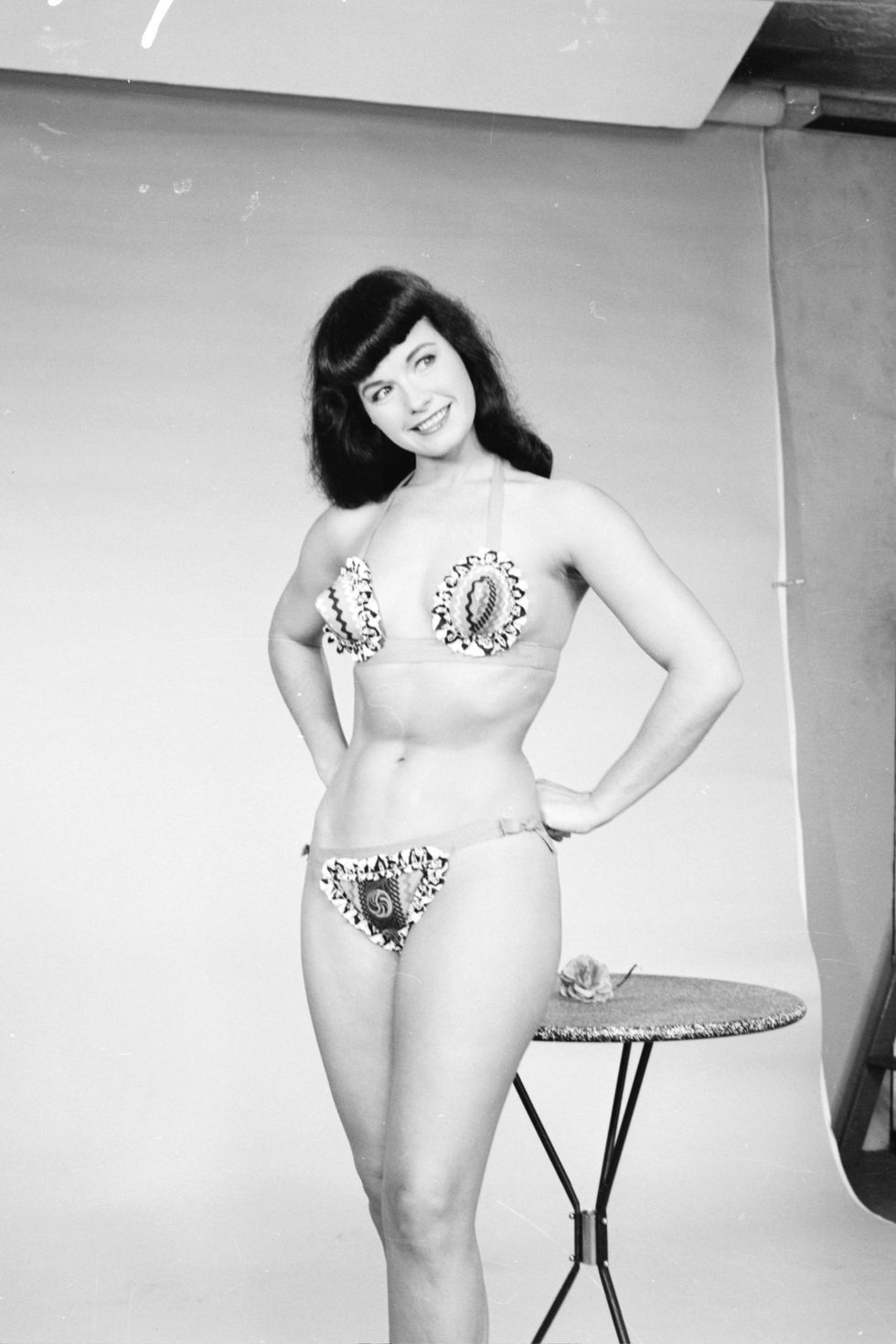 Vtg 1950's Betty Page Pin Up Lingerie (Risque, Sexy, Lingerie