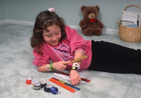 The Joy of Slap Bracelets <p>What could go wrong when pre-teen girls collect fabric-covered flimsy strips of metal and slap them onto a body part? Thanks to protective parents and principals, '90s kids may <a href="http://www.nytimes.com/1990/10/11/garden/principal-puts-a-halt-to-slap-bracelet-fad.html" target="_blank"><u data-redactor-tag="u" data-tracking-id="recirc-text-link">never know</u></a>.<span class="redactor-invisible-space" data-verified="redactor" data-redactor-tag="span" data-redactor-class="redactor-invisible-space"></span></p><p><strong data-verified="redactor" data-redactor-tag="strong">RELATED: <a href="http://www.redbookmag.com/fashion/g4518/trendy-jeans-the-year-you-were-born/" target="_blank" data-tracking-id="recirc-text-link">The Hottest Jeans From the Year You Were Born Until Today</a><span class="redactor-invisible-space" data-verified="redactor" data-redactor-tag="span" data-redactor-class="redactor-invisible-space"><a href="http://www.redbookmag.com/fashion/g4518/trendy-jeans-the-year-you-were-born/"></a></span></strong><br></p>