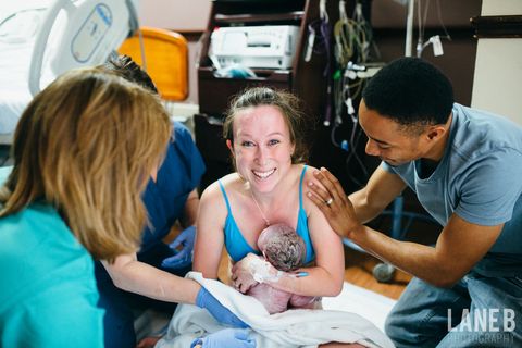 <p>Photographer Elaine Baca won the People's Choice award for this sweet and tender photo of a mother smiling shortly after giving birth.<br><br><a href="http://lanebphotography.com/" target="_blank" data-tracking-id="recirc-text-link">Elaine Baca, Lane B Photography</a></p>