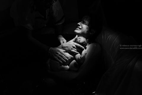 <p>A poignant photograph of a mother holding her child. Such dramatic lighting!<br><br><a href="https://www.awonderedlife.com/" target="_blank" data-tracking-id="recirc-text-link">Rebecca Coursey, Los Angeles Birth Photographer +&nbsp;Doula</a></p>