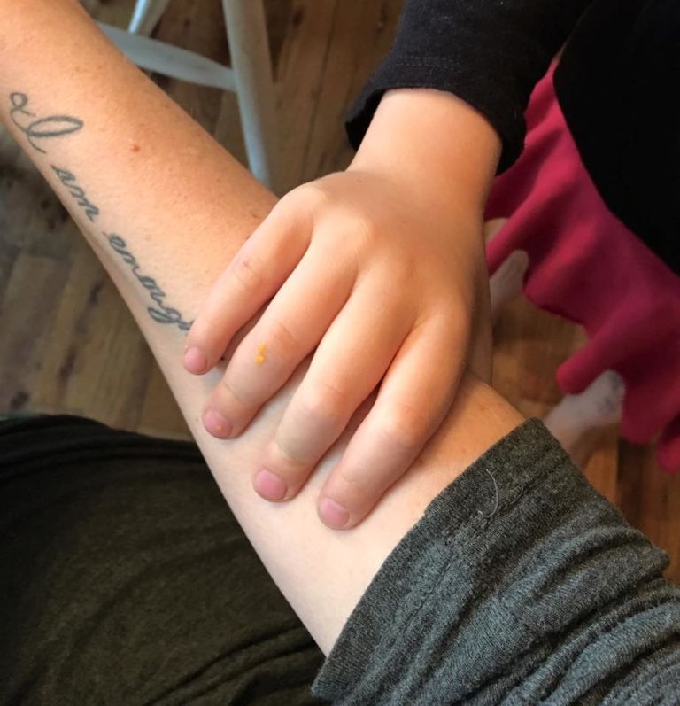 Finger, Hand, Wrist, Nail, Arm, Skin, Joint, Temporary tattoo, Flesh, Gesture, 