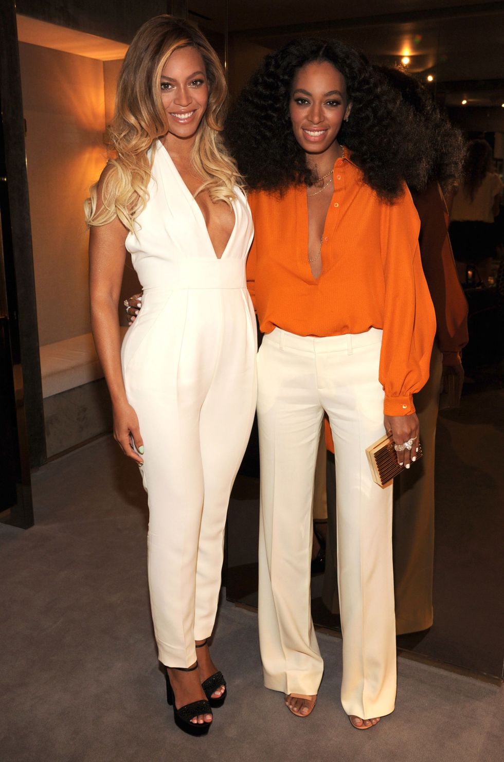 <p>How old is Beyoncé, really? According to one wild conspiracy theory, she's in her early 40s and on top of that, she's Solange's mother — not sister. This is based on several things that come with no solid proof whatsoever: (1) a birth certificate from the <a href="http://www.tmz.com/2006/12/08/beyonces-32-girl-you-really-are-dreaming/">Department of Health in Texas</a> that supposedly shows Beyoncé's birth year as 1974; (2) people hanging on to every word from a Gabrielle Union interview in which she claims she's been friends with Bey since they were teens (Gabrielle was born in 1972); (3) <a href="http://thetruthaboutcelebrities.blogspot.com/2011/04/truths-revealed.html">a rando Columbia Records employee</a> who claims to have seen Bey's driver's license ("don't ask how"), which apparently lists Bey's birth year as 1974. There's a related theory that mama Tina is actually Beyoncé's sister, but let's not even go there.</p>