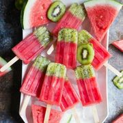 Food, Pink, Watermelon, Fruit, Melon, Citrullus, Recipe, Plant, Cuisine, Cocktail garnish, 