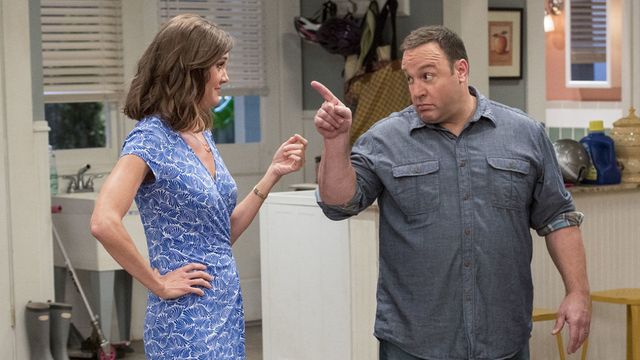 Erin Hayes and Kevin James in 'Kevin Can Wait'