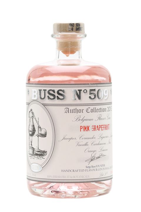 <p>This Belgian gin gets its pink hue from mixing a coriander, vanilla, and lemon-based gin with fresh pink grapefruit.</p><p><em data-redactor-tag="em" data-verified="redactor">Buss No. 509 Pink Grapefruit Gin</em><span class="redactor-invisible-space" data-verified="redactor" data-redactor-tag="span" data-redactor-class="redactor-invisible-space"><em data-redactor-tag="em" data-verified="redactor">, $50</em></span><br></p><p><strong data-redactor-tag="strong" data-verified="redactor">BUY IT: </strong><a href="https://www.masterofmalt.com/gin/buss-spirits/buss-no-509-pink-grapefruit-gin/" target="_blank" data-tracking-id="recirc-text-link"><strong data-redactor-tag="strong" data-verified="redactor">masterofmalt.com</strong></a></p>