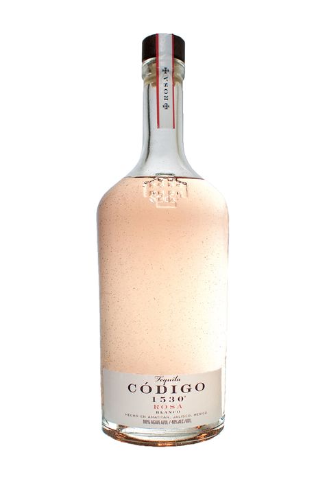 <p>This tequila gets its naturally pink color from being aged in Napa Valley Cabernet barrels.</p><p><em data-redactor-tag="em" data-verified="redactor">Codigo 1540 Rose Tequila, $70</em></p><p><strong data-redactor-tag="strong">BUY IT: <a href="https://drizly.com/codigo-1530-rosa-tequila/p63278" target="_blank" data-tracking-id="recirc-text-link">drizly.com</a></strong></p>