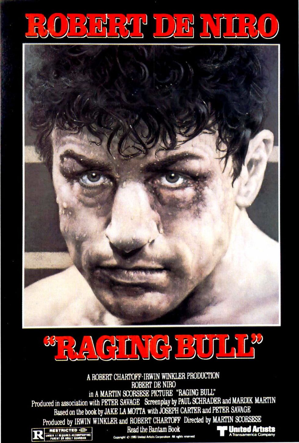 <p>Undeniably one of Martin Scorsese's best, <i data-redactor-tag="i">Raging Bull</i> features Robert De Niro as a tumultuous, but lovable, boxer.</p>