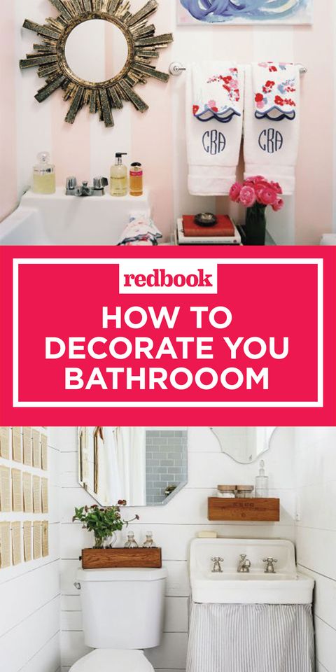 20 Bathroom Decorating Ideas - Best Bathroom Decor Tips and Upgrades