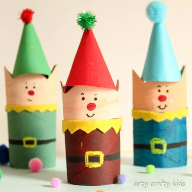 10 Easy Christmas Crafts for Kids - Holiday Arts and Crafts for Children