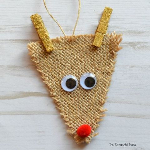 <p>With just a few sections of burlap, you can make sure Dancer, Prancer, Vixen, Rudolph, and the rest of Santa's reindeer fleet cover the tree.&nbsp;</p><p><strong data-redactor-tag="strong">Get the instructions at <a href="https://www.theresourcefulmama.com/burlap-reindeer-ornament/" target="_blank" data-tracking-id="recirc-text-link">The Resourceful Mama</a>.</strong><span class="redactor-invisible-space" data-verified="redactor" data-redactor-tag="span" data-redactor-class="redactor-invisible-space"></span><br></p>