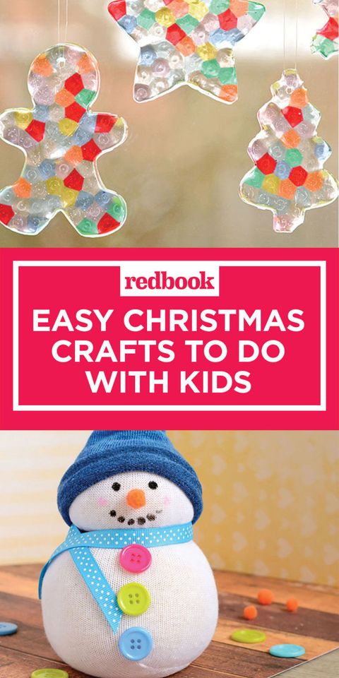 10 Easy Christmas Crafts for Kids - Holiday Arts and Crafts for Children