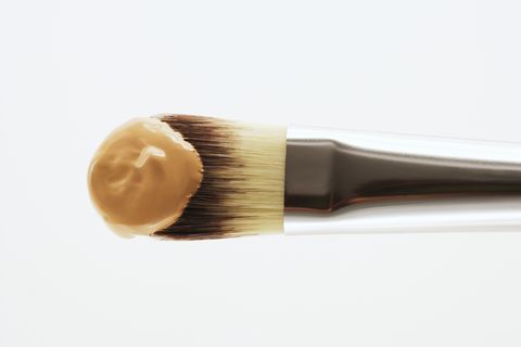 Brush, Cosmetics, Beauty, Beige, Material property, Makeup brushes, Tool, 