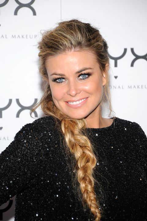 <p>You lot're never likewise old for a playful side braid. Need proof? Run into: Carmen Electra, 45.&nbsp;</p>