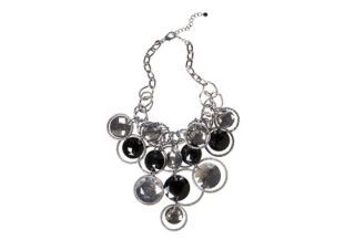 big chunky pewter necklace