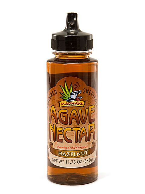 bottle of agave nectar