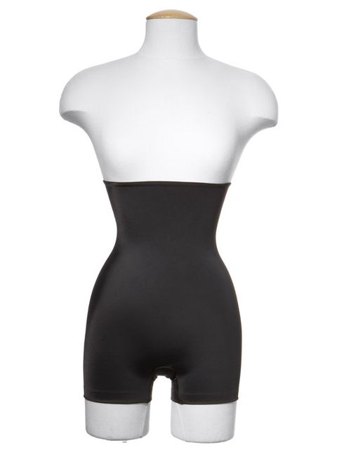 body form with black bodyshaping shorts