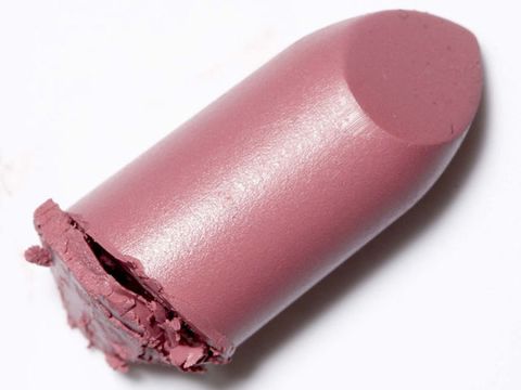 pale pink lipstick