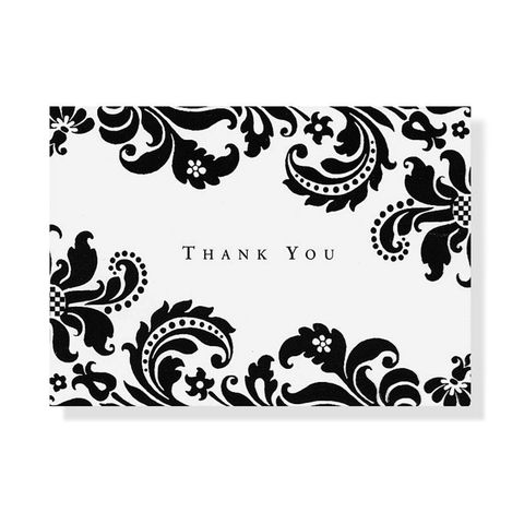 Thank You Notes for Gifts - Cute Holiday Thank You Notes