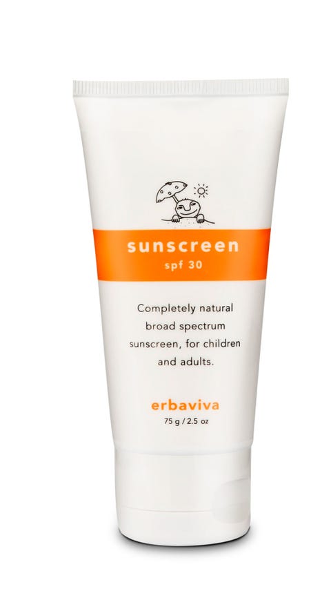 19 Essential Oil Products to Try This Summer Erbaviva Sunscreen spf 30