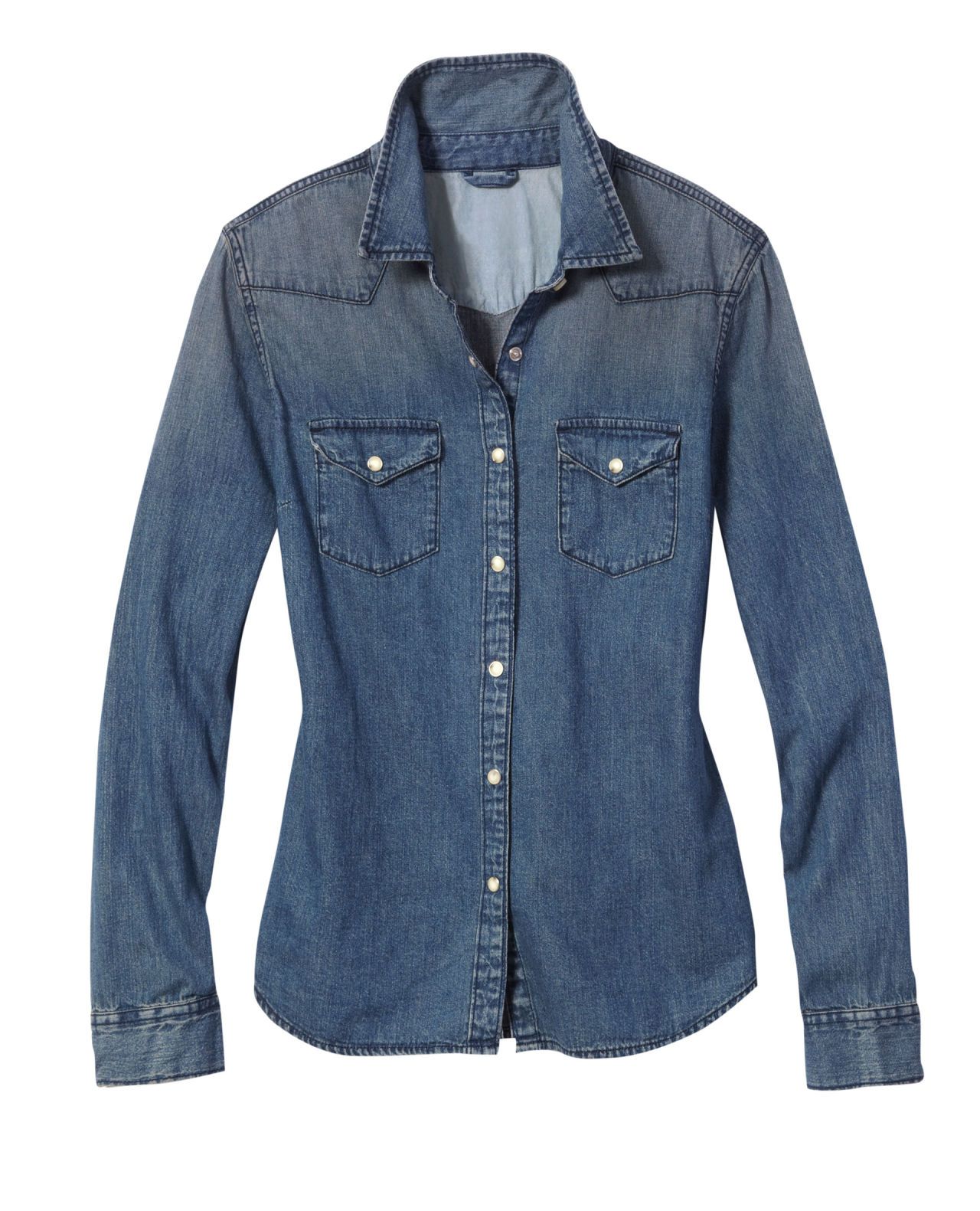 Styling Ideas for Denim Shirts - Midlife in Bloom