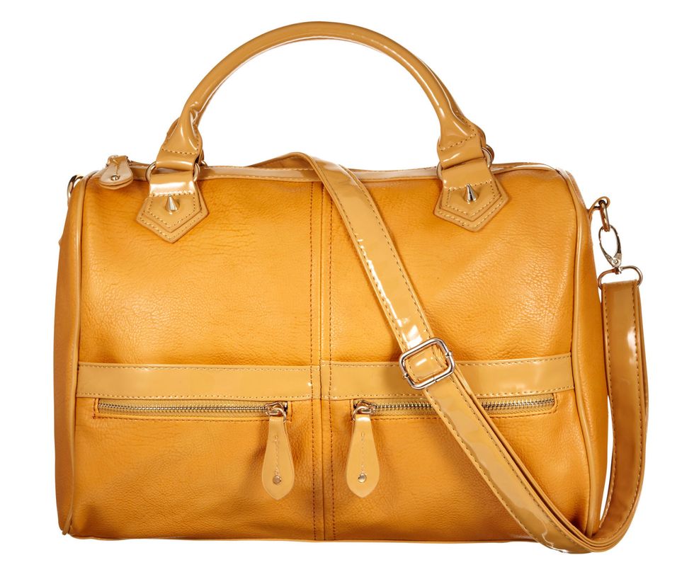 Yellow Handbags - Deep Yellow Satchel Bags