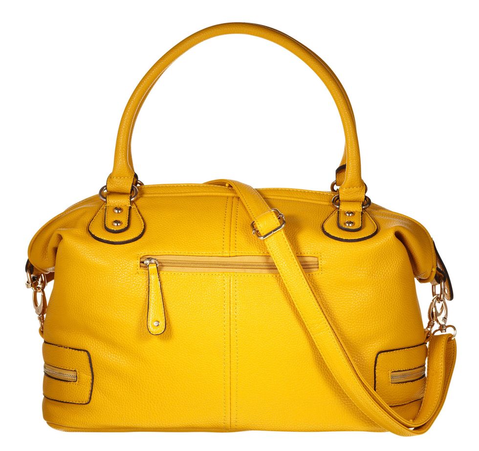 Yellow Handbags - Deep Yellow Satchel Bags