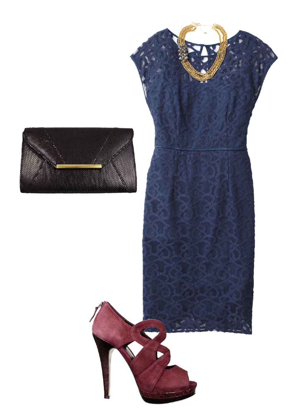 How To Wear a Lace Sheath Dress - Outfit Ideas For a Lace Dress