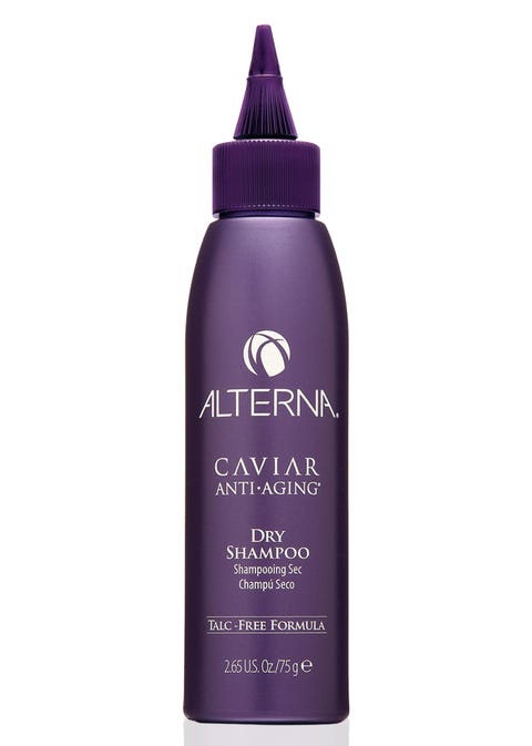 A sprinkle goes a long way bottle of caviar dry shampoo
