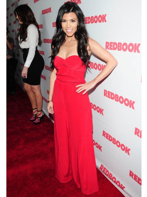 Kourtney: Red-Hot kourtney kardashian