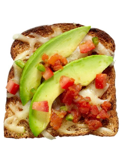 avocado salsa toast