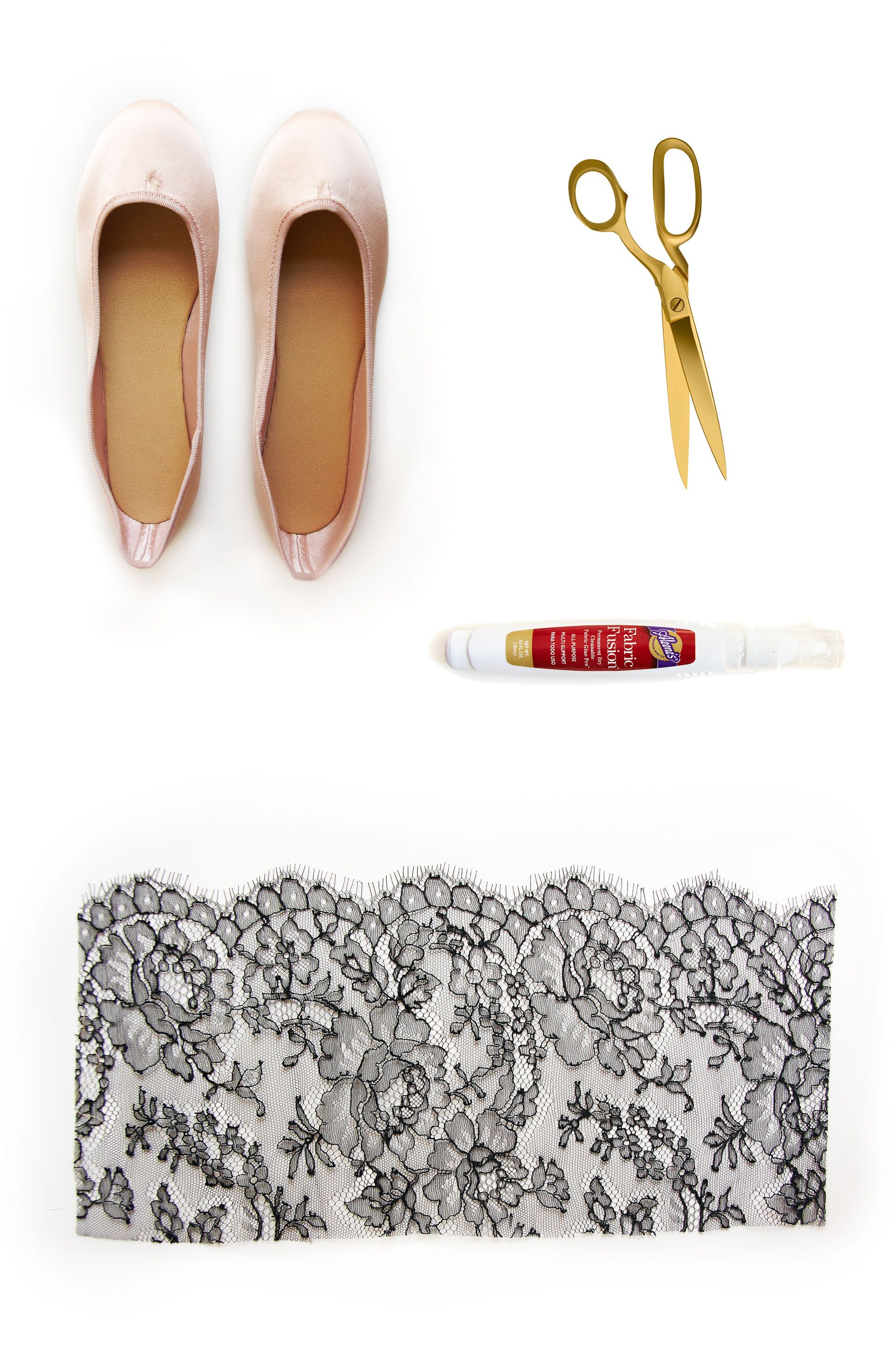 diy ballet flats