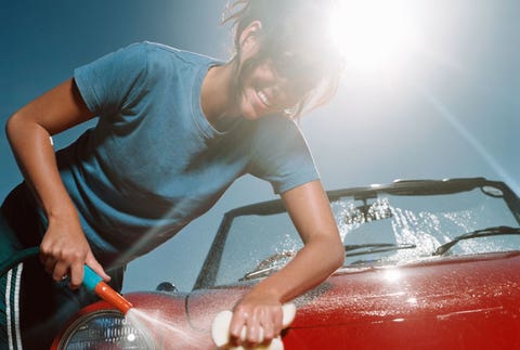 Wash the car wash the car