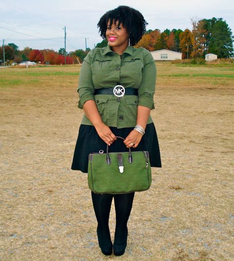 How Real Women Wear Army Jackets - How To Wear The Military Trend