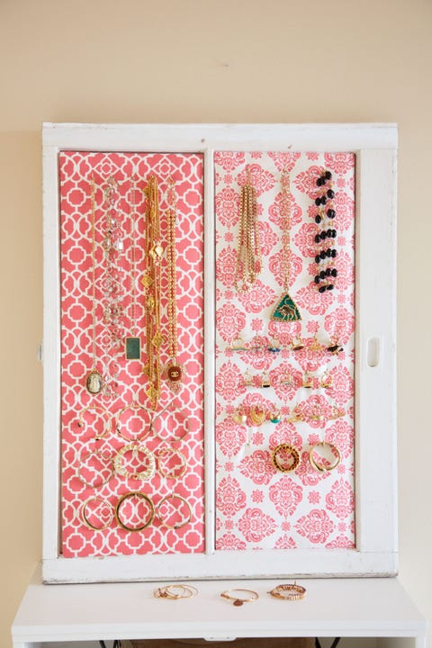 For a jewelry board... diy jewelry holder