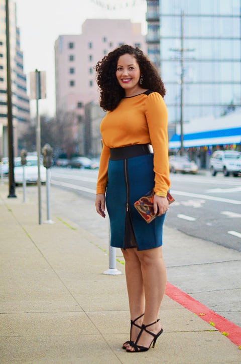 flattering skirts for short legs