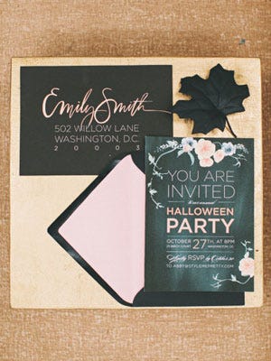 halloween party ideas from style me pretty living
