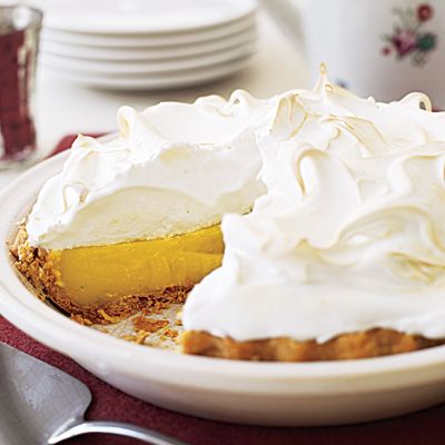 Mile High Lemon Lime Meringue Pie