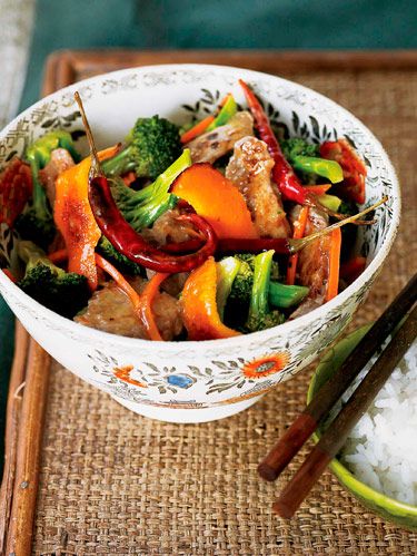 Orange Beef and Broccoli -- Stir Fry Recipes