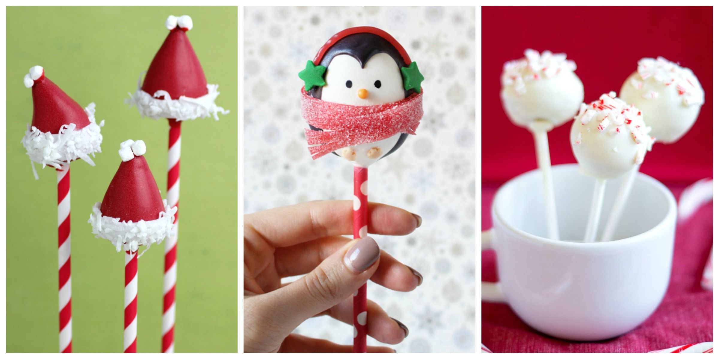 Winter Snowflake & Christmas Themed Cake Pops | Candy's Cake Pops