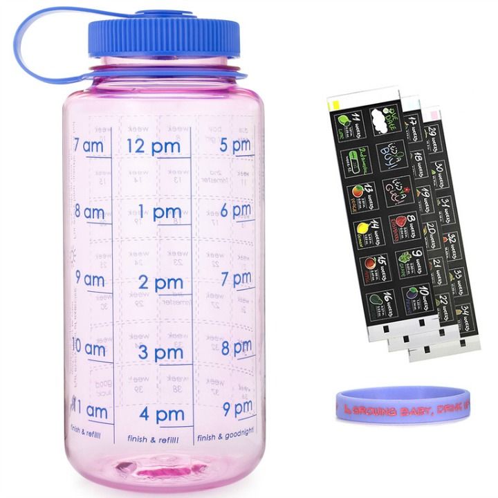 Belly Bottle Pregnancy Water Bottle Intake Tracker