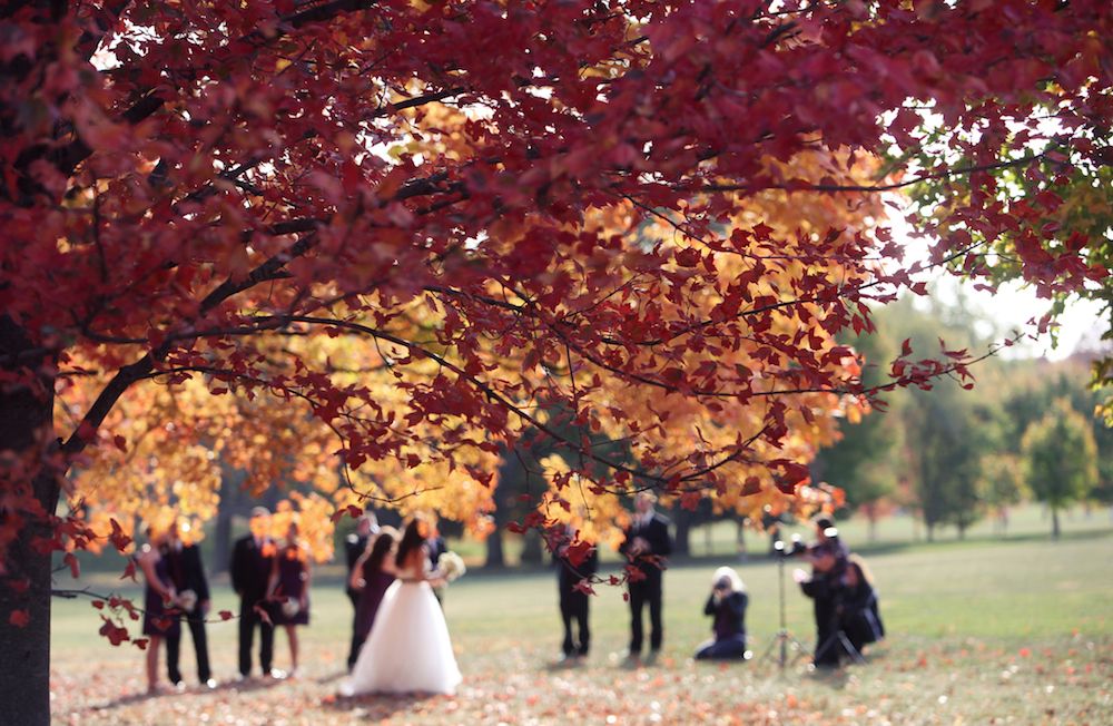 In defense of fall weddings, because no one should have to sweat