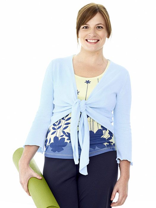 Tie front bolero on sale shrug