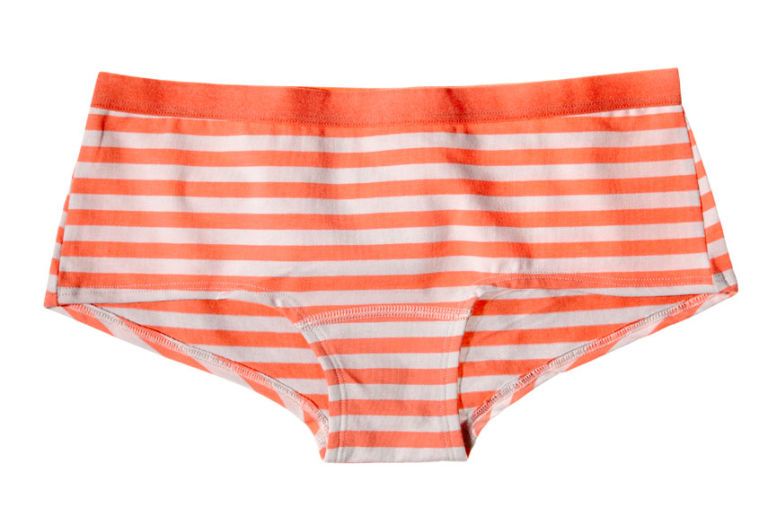 Soma Women's No Show Microfiber Boyshort Underwear In Red Size Xs