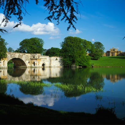 Reflection, Nature, Water, Natural landscape, River, Bridge, Waterway, Sky, Water resources, Watercourse, 