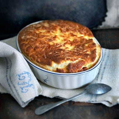 Raymond Blanc Comté cheese soufflé