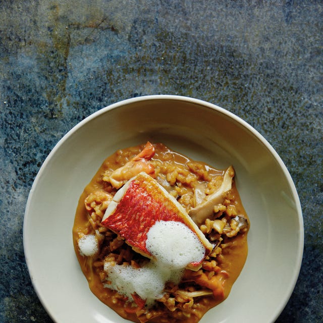 James Martin's teriyaki mushroom risotto recipe