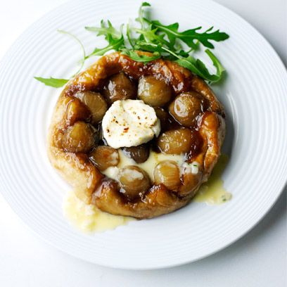 Shallot tarte tatin recipe