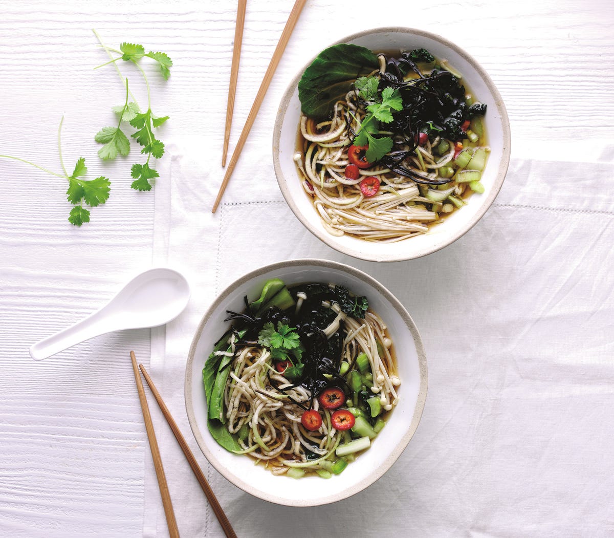 Asian noodle soup
