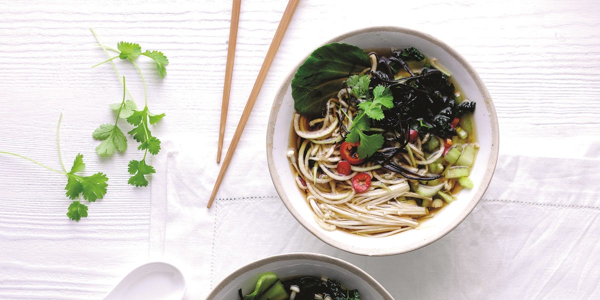 Asian noodle soup